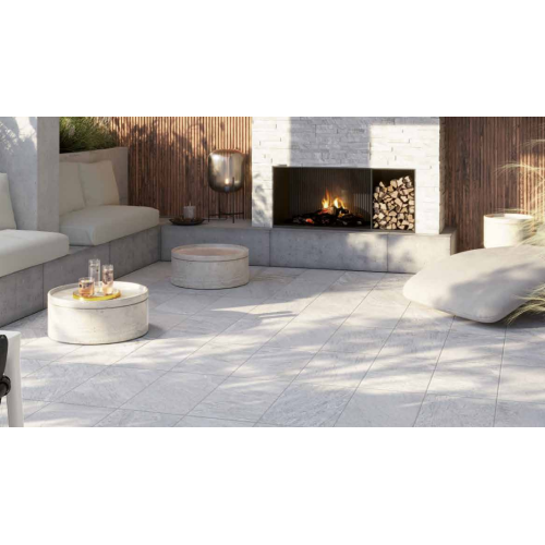 Gres Porcellanato effetto pietra 30.5x60.5 Grigio Lapis