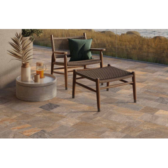 Gres Porcellanato effetto pietra 30.5x60.5 Porfido Lapis
