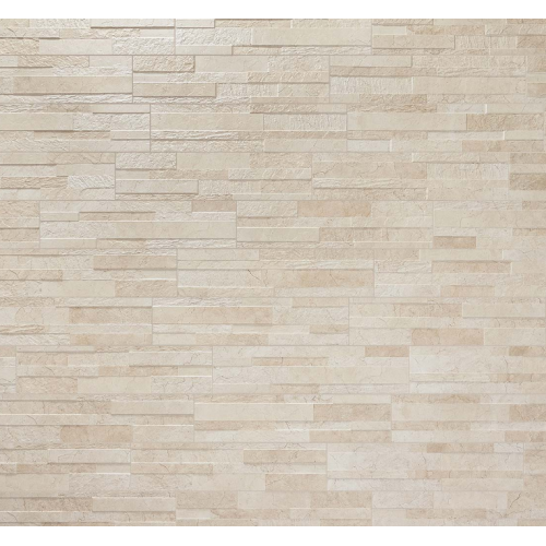 Gres Porcellanato Piastrelle 15x61 3D Beige Tiffany