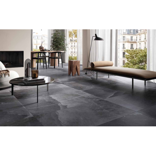 Gres Porcellanato effetto marmo 60x120 Black Himalaya