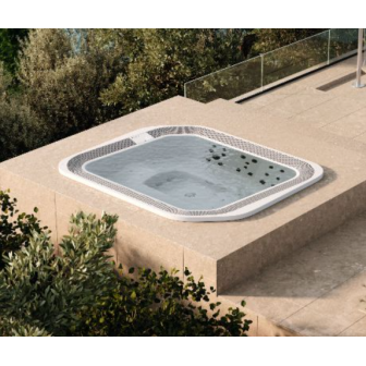 Minipiscina Multifunzione Moon 215x260x93 - 6 + 1 posti