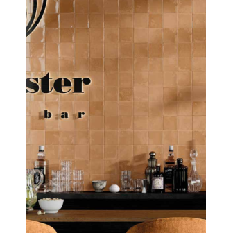 Gres effetto mattoncino Brick Generation Marrakech 4.8x20 Copper