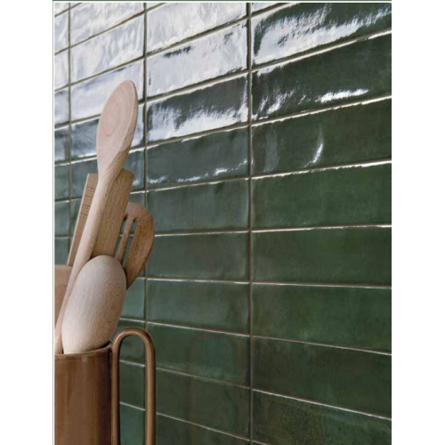 Gres effetto mattoncino Brick Generation Marrakech 4.8x20 Green