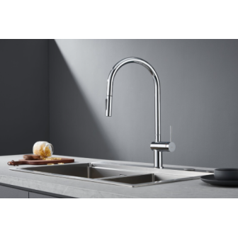 Miscelatore cucina con bocca estraibile Berna