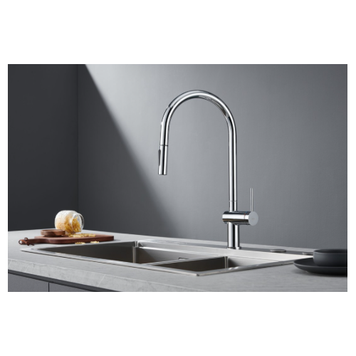 Miscelatore cucina con bocca estraibile Berna