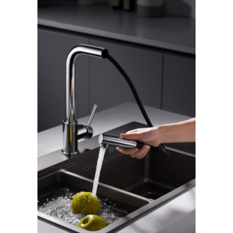Miscelatore cucina con bocca estraibile Malta