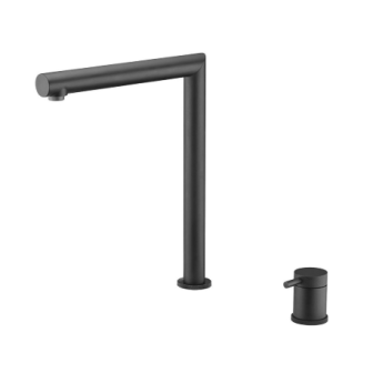 Miscelatore cucina con bocca retrattile Nero Opaco Itaca