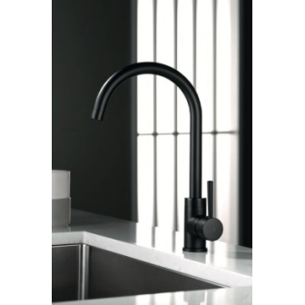 Miscelatore cucina Lyon Nero Opaco